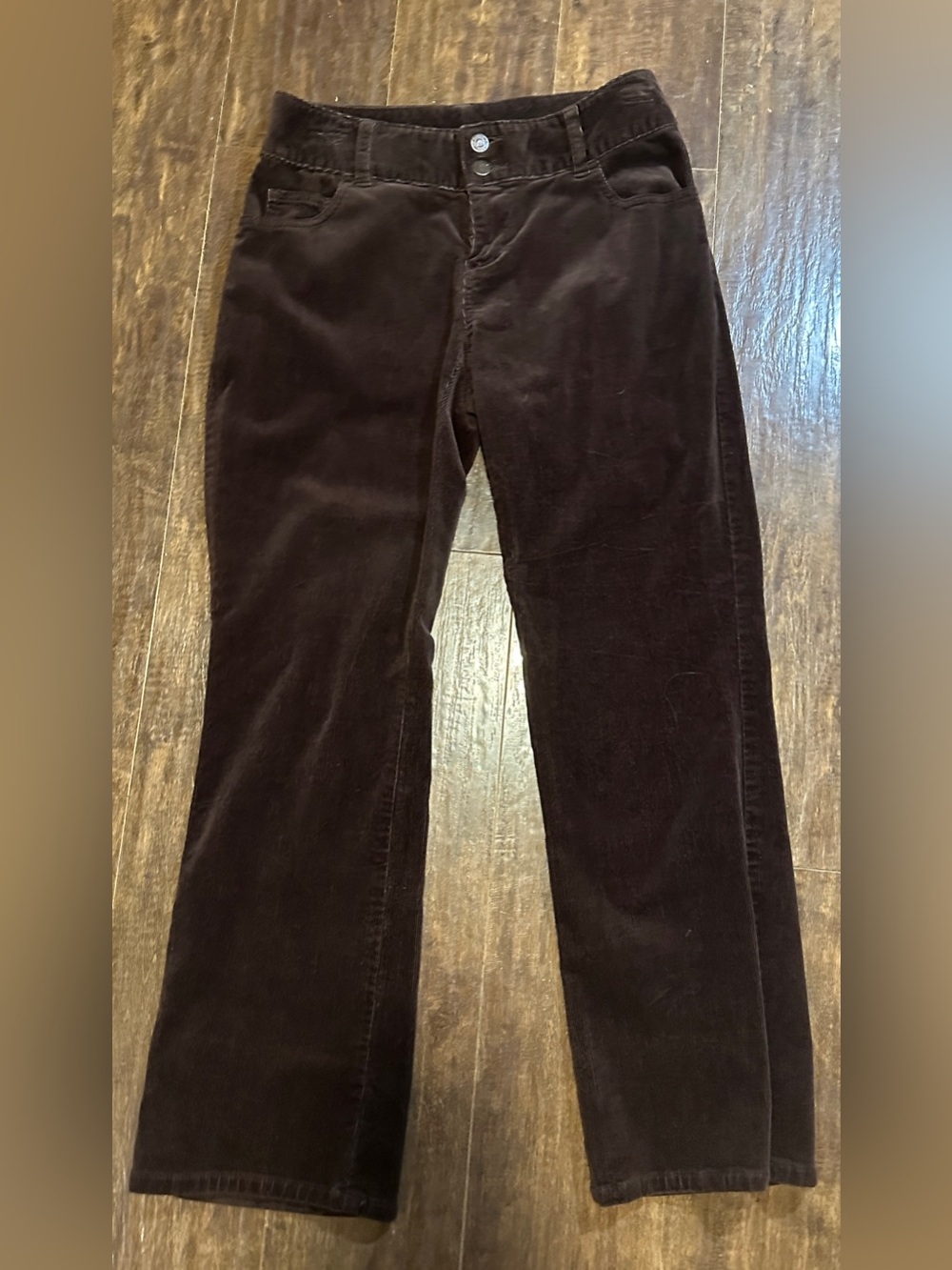 Sonoma Brown Corduroy Trousers Pants Women’s 6P